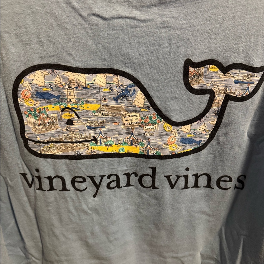 Vineyard Vines Blue Graphic T-Shirt